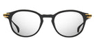 Dita® ASHIUM Eyeglasses DT DTX485-A-01 47 - Black/Yellow Gold/Black Iron
