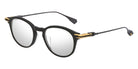 Dita® ASHIUM Eyeglasses DT DTX485-A-01 47 - Black/Yellow Gold/Black Iron