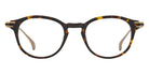 Dita® ASHIUM Eyeglasses DT DTX485-A-02 47 - Tortoise/Antique White Gold/Black Iron