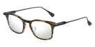 Dita® EYCARUS Eyeglasses DT DTX486-A-02 47 - Burnt Timber/Antique Silver/Black Iron