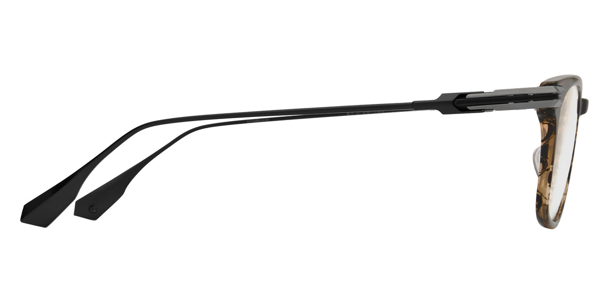 Dita® EYCARUS Eyeglasses DT DTX486-A-02 47 - Burnt Timber/Antique Silver/Black Iron