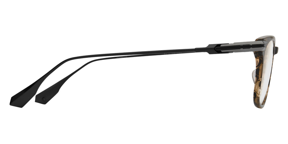 Dita® EYCARUS Eyeglasses DT DTX486-A-02 47 - Burnt Timber/Antique Silver/Black Iron