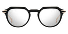 Dita® OKULUS Eyeglasses DT DTX487-A-01 49 - Black/White Gold/Black Iron