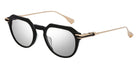 Dita® OKULUS Eyeglasses DT DTX487-A-01 49 - Black/White Gold/Black Iron