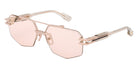 Dita® GRAND-DEUS Eyeglasses DT DTX488-A-01 59 - Rose Gold/Khaki Crystal