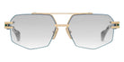 Dita® GRAND-DEUS Eyeglasses DT DTX488-A-03 59 - White Gold/Burnt Timber