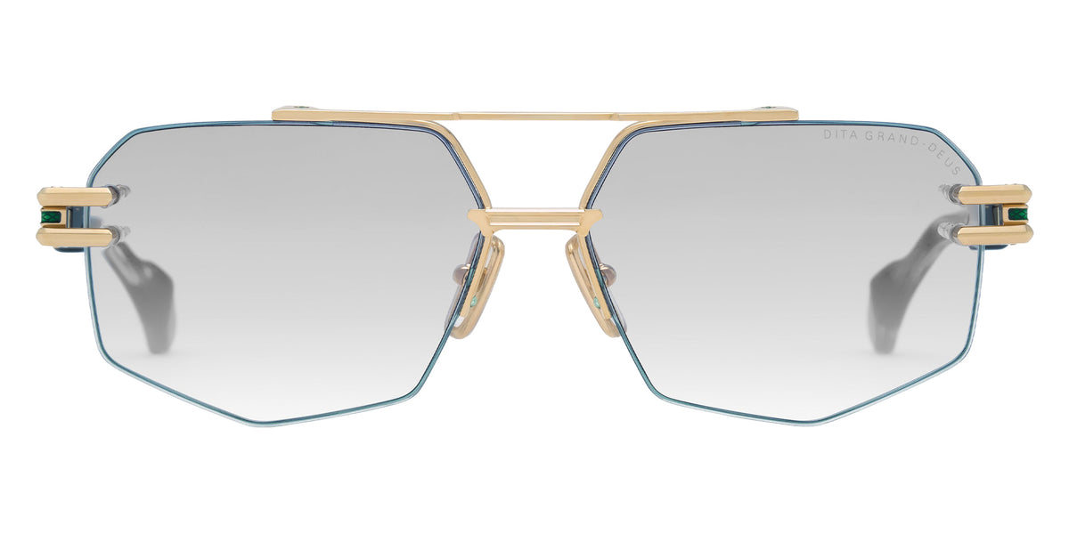Dita® GRAND-DEUS Eyeglasses DT DTX488-A-03 59 - White Gold/Burnt Timber