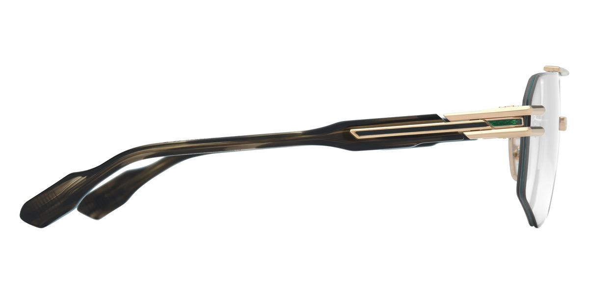 Dita® GRAND-DEUS Eyeglasses DT DTX488-A-03 59 - White Gold/Burnt Timber