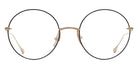 Dita® Believer Eyeglasses DT DTX506-52-03-Z 52 - Black Rhodium/White Gold