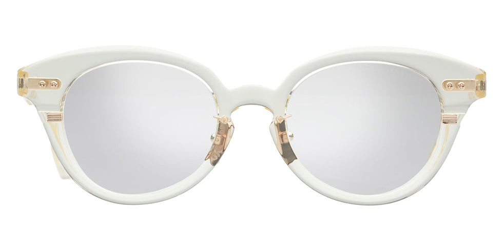 Dita® LINEUS-TWO Eyeglasses DT DTX730-A-03 51 - Vintage Clear/White Gold