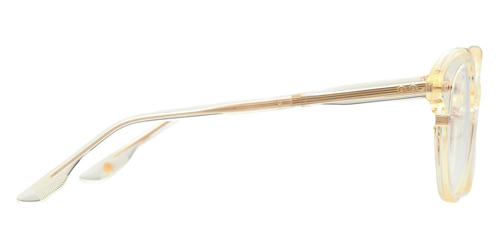 Dita® LINEUS-TWO Eyeglasses DT DTX730-A-03 51 - Vintage Clear/White Gold
