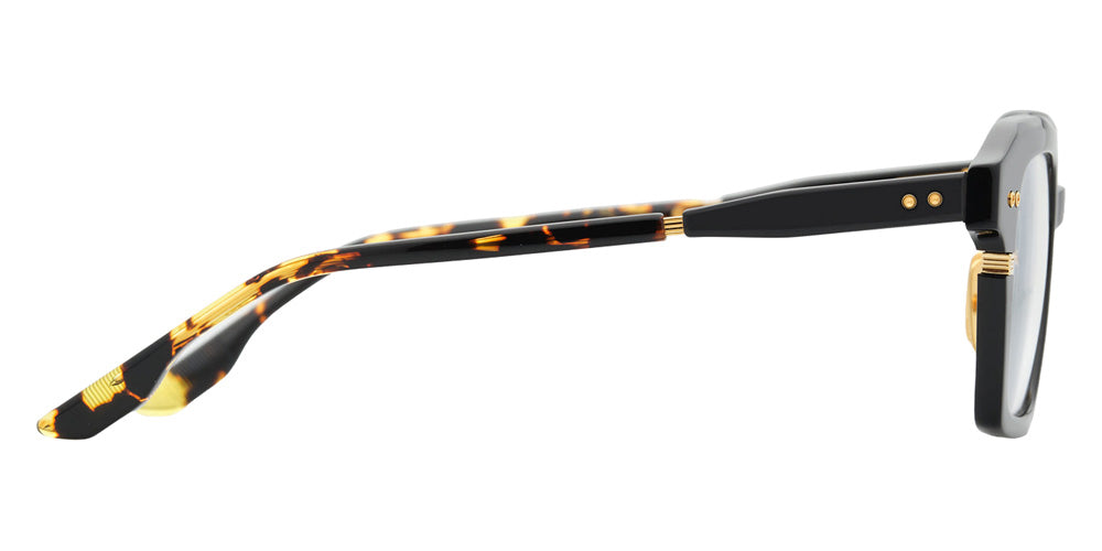 Dita® LINEUS-THREE Eyeglasses DT DTX731-A-01 49 - Black/Yellow Gold/Edo Tortoise