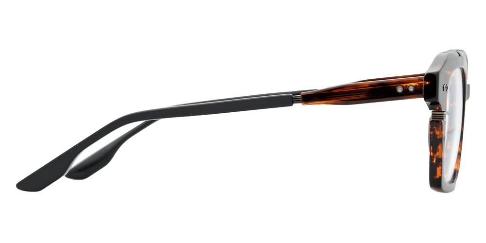 Dita® LINEUS-THREE Eyeglasses DT DTX731-A-02 49 - Fire Swirl/Brushed Dark Gun