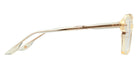 Dita® LINEUS-THREE Eyeglasses DT DTX731-A-04 49 - Vintage Clear/White Gold