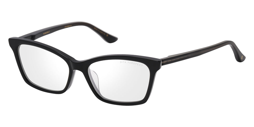 Dita® PERSPECT Eyeglasses DT DTX748-A-01 53 - Black/Black Glass