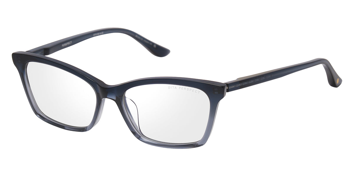 Dita® PERSPECT Eyeglasses DT DTX748-A-03 53 - Indigo Gradient/Blue Glass