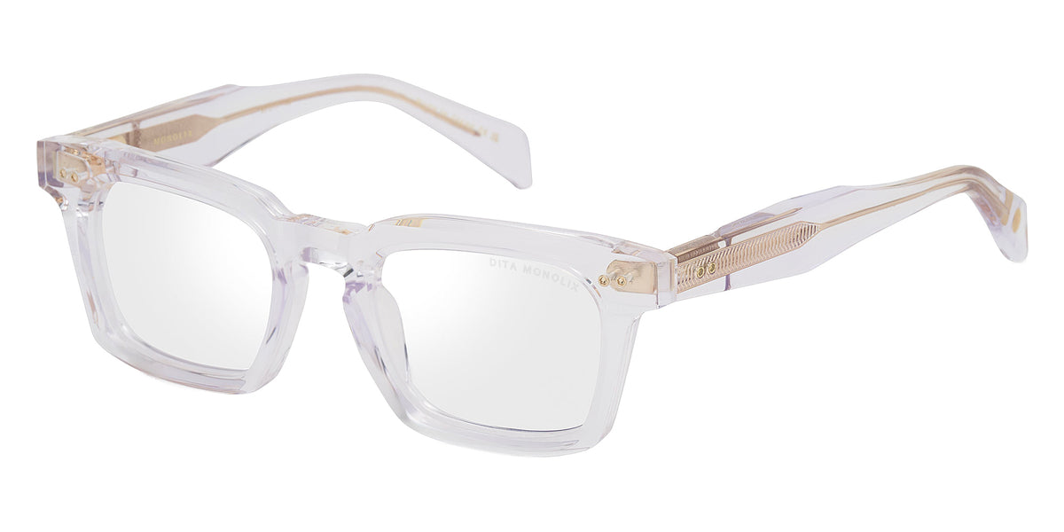 Dita® MONOLIX Eyeglasses DT DTX750-A-03 50 - Crystal Clear