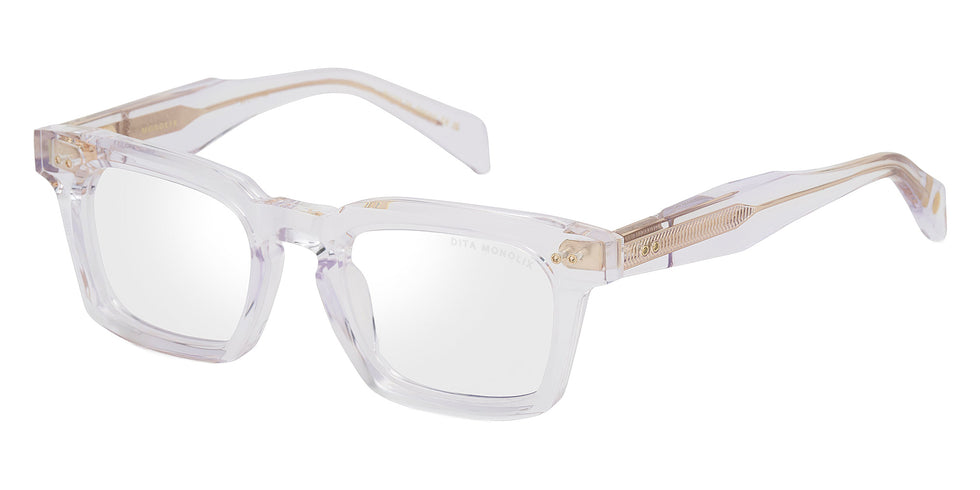 Dita® MONOLIX Eyeglasses DT DTX750-A-03 50 - Crystal Clear