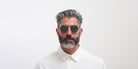 Mykita® DUANE MYK DUANE Shiny Graphite/Mole Grey / Mirror Black 51 - Shiny Graphite/Mole Grey / Mirror Black Sunglasses