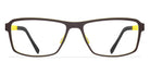 Blackfin® DURBAN BF910 BLF DURBAN BF910 1281 57 - Brown/Yellow Eyeglasses