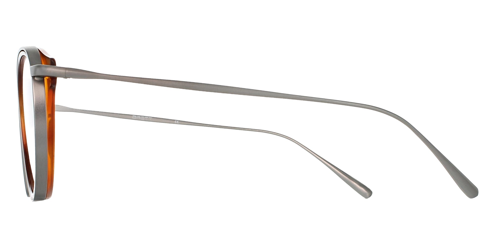 Brett® EDDIE SUN BRTT EDDIE SUN-C09-ST 49 - Honey Tortoise / Silver - C09