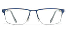 Blackfin® EDGARTOWN BLF EDGARTOWN 1196 55 - Blue/Dove Brown Eyeglasses