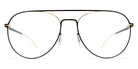 Mykita® EERO MYK EERO Gold/Jet Black 56 - Gold/Jet Black Eyeglasses