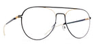 Mykita® EERO MYK EERO Gold/Jet Black 56 - Gold/Jet Black Eyeglasses