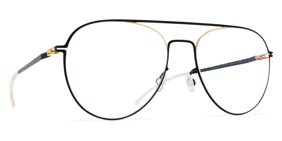Mykita® EERO MYK EERO Gold/Jet Black 56 - Gold/Jet Black Eyeglasses