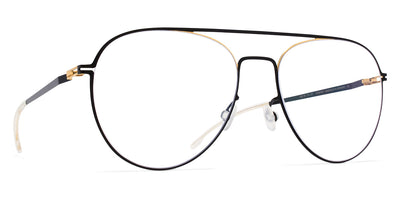 Mykita® EERO MYK EERO Gold/Jet Black 56 - Gold/Jet Black Eyeglasses