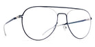 Mykita® EERO MYK EERO Silver/Navy 56 - Silver/Navy Eyeglasses