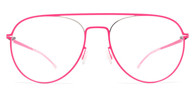 Mykita® EERO MYK EERO Silver/Neon Pink 56 - Silver/Neon Pink Eyeglasses