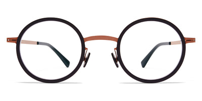 Mykita® EETU MYK EETU A37 Shiny Copper/Black 43 - A37 Shiny Copper/Black Eyeglasses