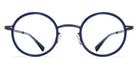 Mykita® EETU MYK EETU A66 Blackberry/Deep Ocean 43 - A66 Blackberry/Deep Ocean Eyeglasses