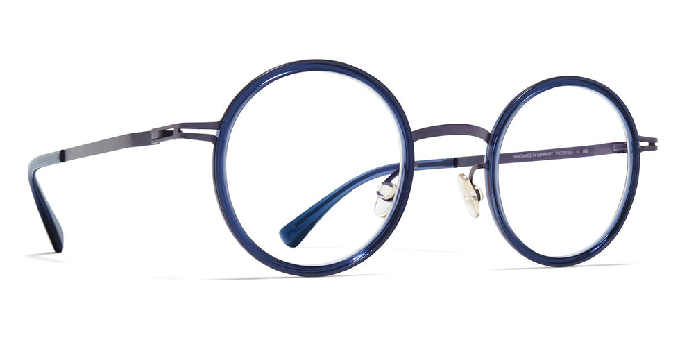 Mykita® EETU MYK EETU A66 Blackberry/Deep Ocean 43 - A66 Blackberry/Deep Ocean Eyeglasses