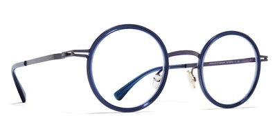 Mykita® EETU MYK EETU A66 Blackberry/Deep Ocean 43 - A66 Blackberry/Deep Ocean Eyeglasses