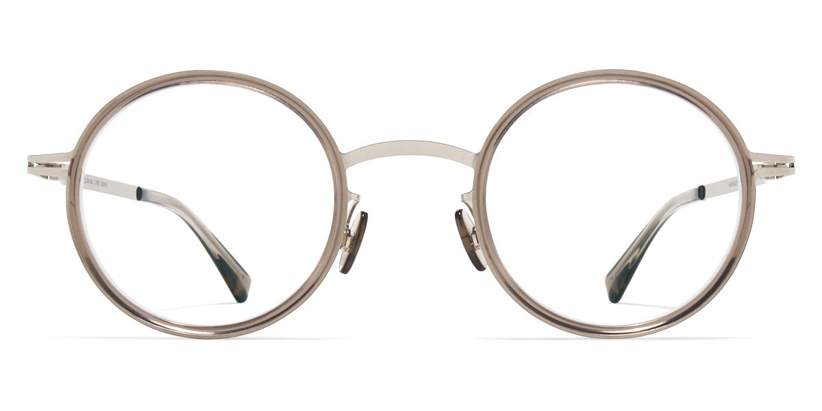 Mykita® EETU MYK EETU A74 Shiny Silver/Clear Ash 43 - A74 Shiny Silver/Clear Ash Eyeglasses