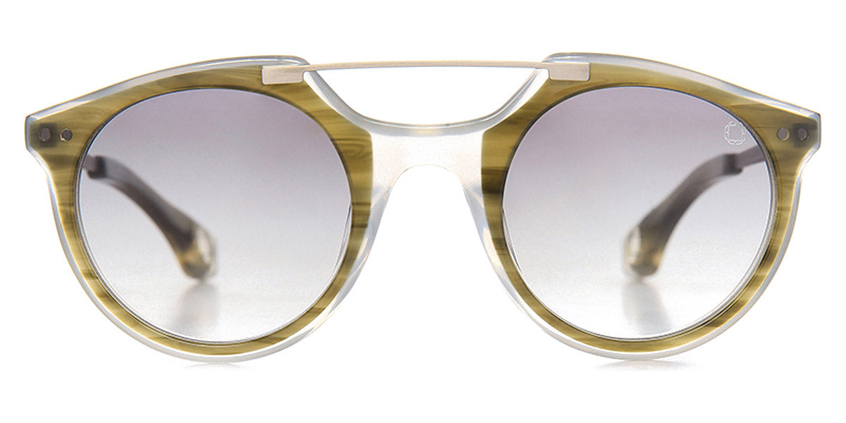 Blake Kuwahara® EICHLER SUN BLK EICHLER SUN OLIVE HORN 49 - OLIVE HORN Sunglasses