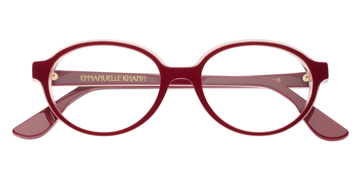 Emmanuelle Khanh® ALIZEE Eyeglasses EK ALIZEE-376 51 - Shadow Bordeaux