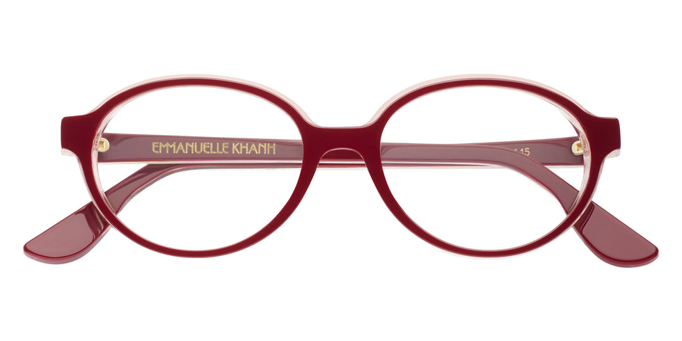 Emmanuelle Khanh® ALIZEE Eyeglasses EK ALIZEE-376 51 - Shadow Bordeaux