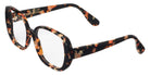 Emmanuelle Khanh® ALTA Eyeglasses EK ALTA-55 52 - Noir Eclat Orange Nacre