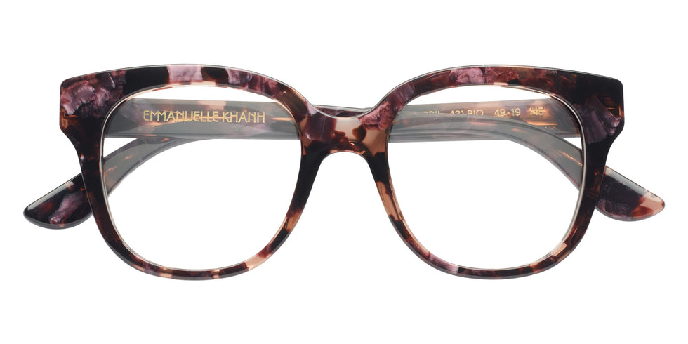 Emmanuelle Khanh® APRIL Eyeglasses EK APRIL-431 49 - Eclat Rose Nacre Bio