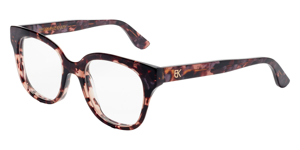 Emmanuelle Khanh® APRIL Eyeglasses EK APRIL-431 49 - Eclat Rose Nacre Bio