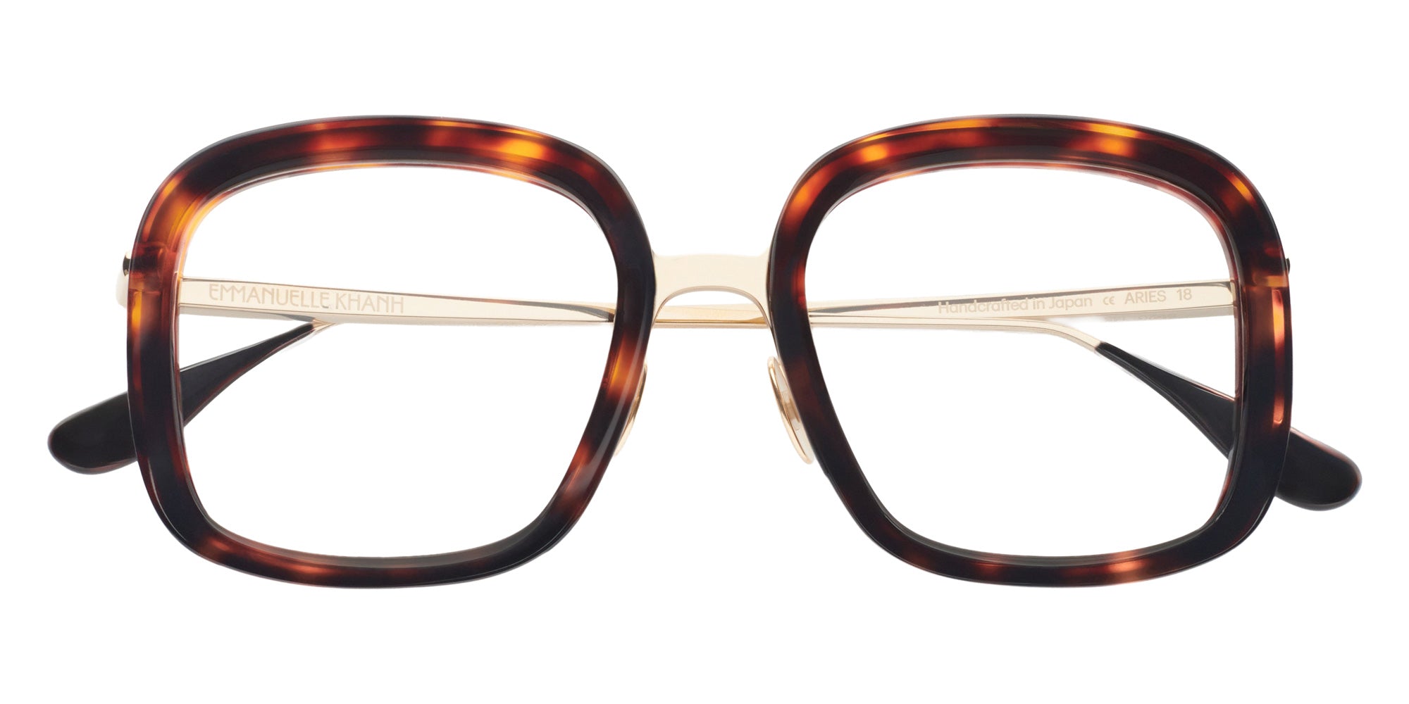 Emmanuelle Khanh® ARIES Eyeglasses EK ARIES-18 48 - Ecaille Foncee