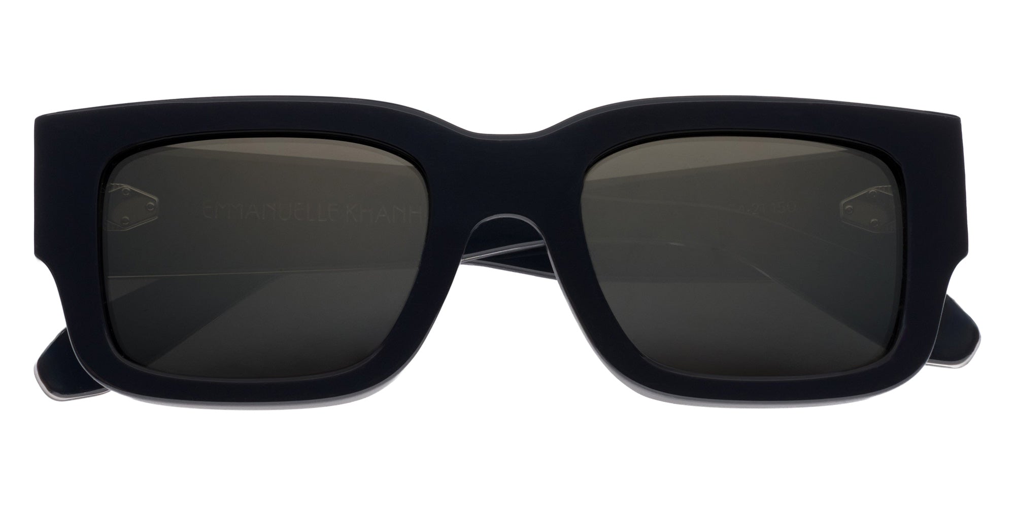 Emmanuelle Khanh® CALCUTTA Sunglasses EK CALCUTTA-169A 52 - Noir Bio