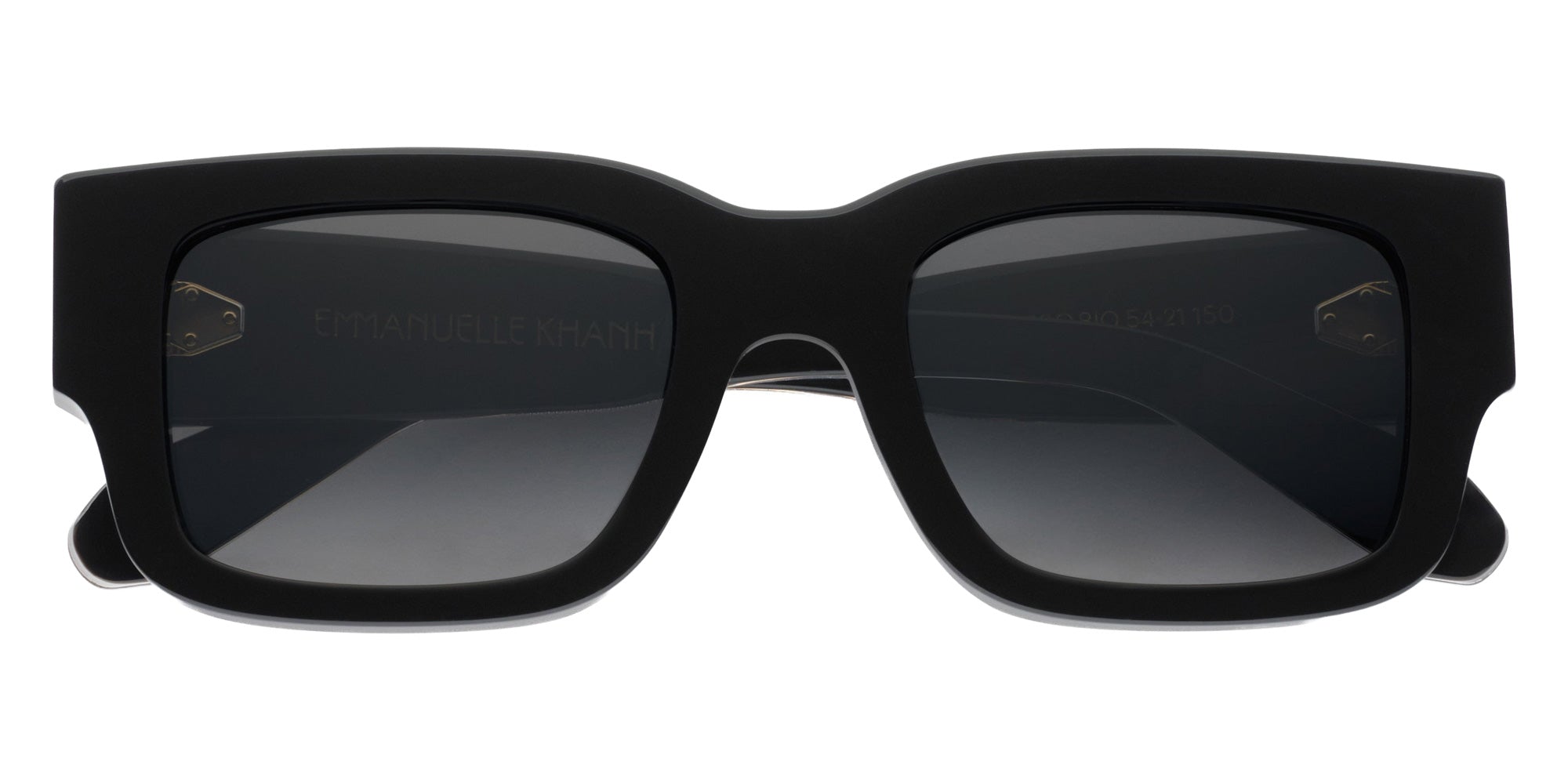 Emmanuelle Khanh® CALCUTTA Sunglasses EK CALCUTTA-169O 52 - Noir Cristal