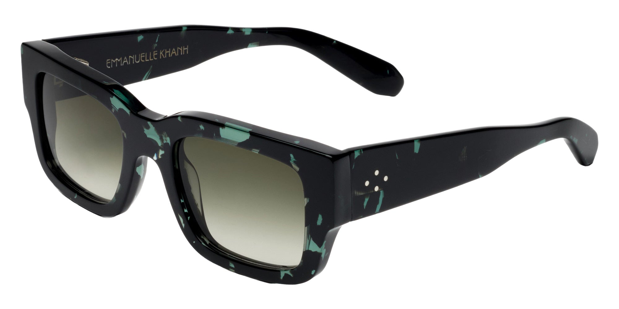 Emmanuelle Khanh® CALCUTTA Sunglasses EK CALCUTTA-5147 52 - Eclat Vert Bio