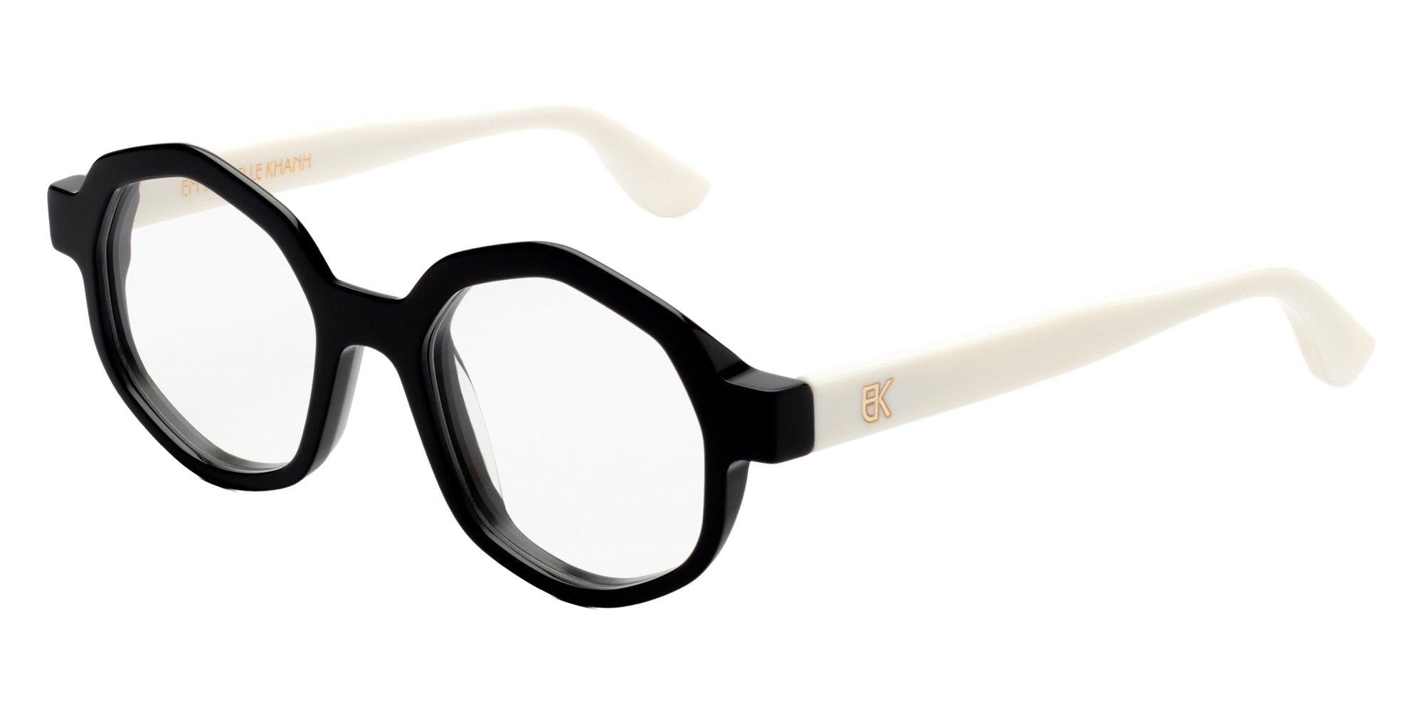 Emmanuelle Khanh® CEREMONY Eyeglasses EK CEREMONY-16-78 47 - Noir Bio