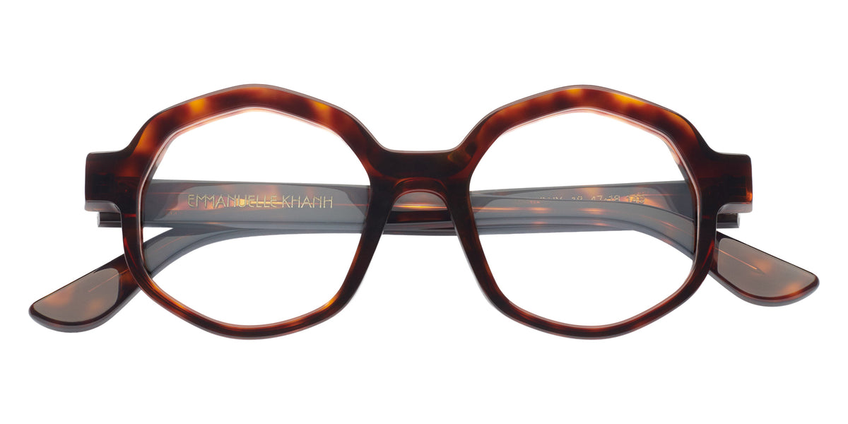 Emmanuelle Khanh® CEREMONY Eyeglasses EK CEREMONY-18 47 - Ecaille Foncee
