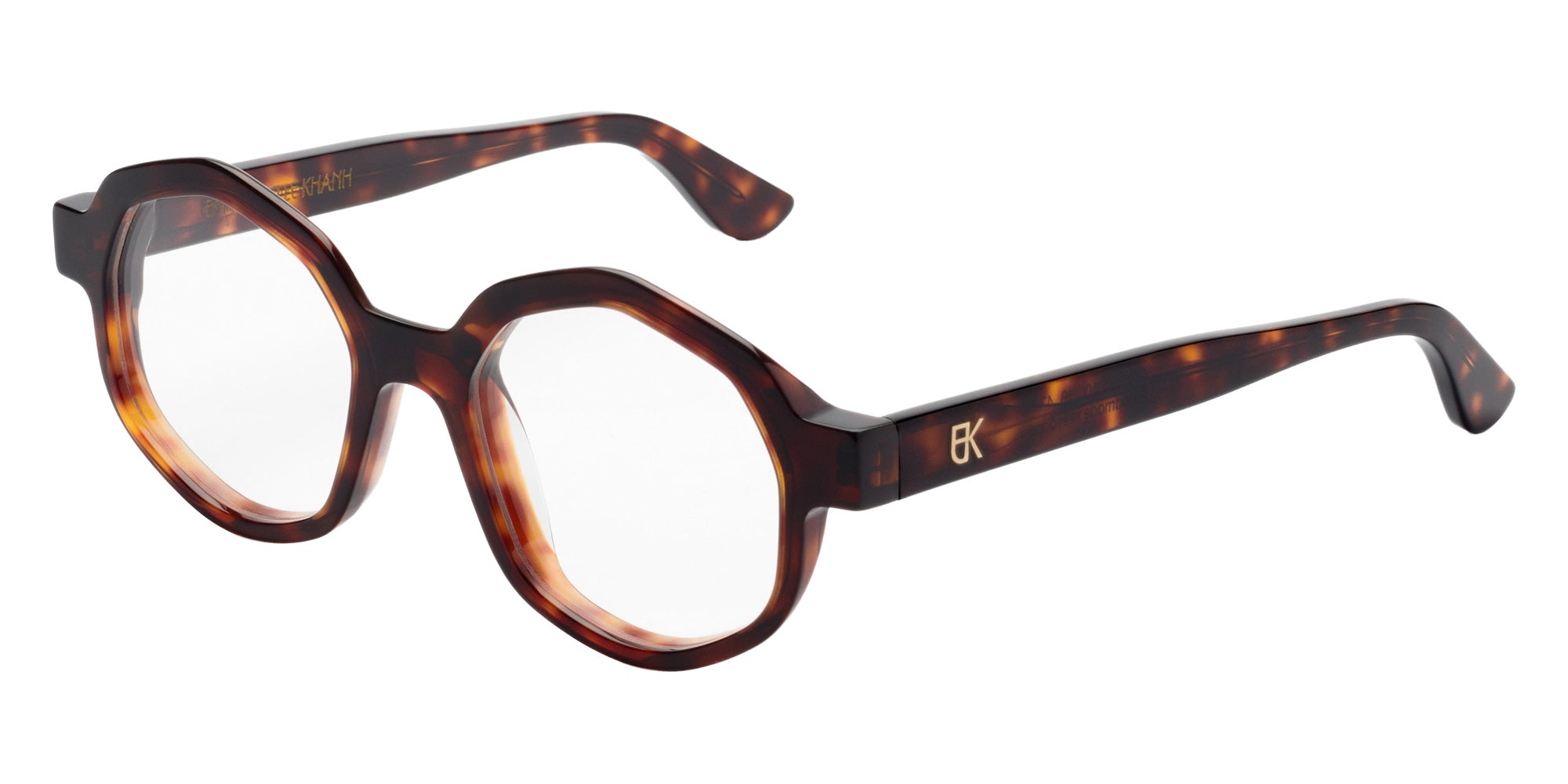 Emmanuelle Khanh® CEREMONY Eyeglasses EK CEREMONY-18 47 - Ecaille Foncee